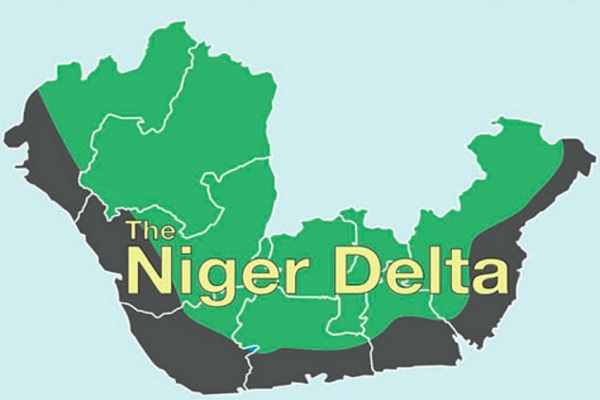 niger delta map