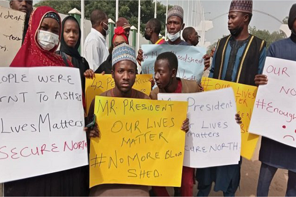 Kano No More Bloodshed protest