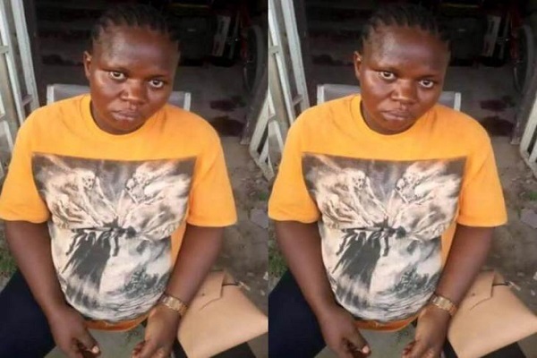 NDLEA Arrests 27 Year old Pregnant woman Eze Joy Chioma with 1442 kg of skunk