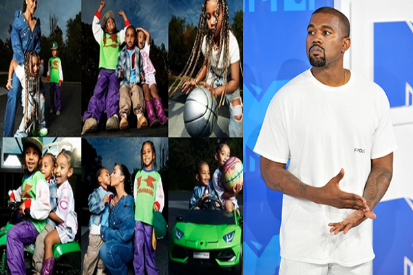 kanye west and fam