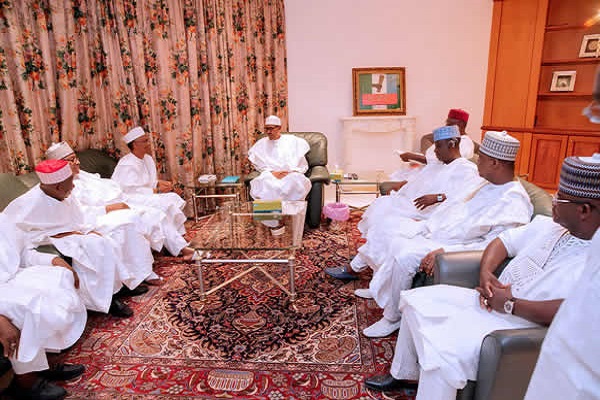 Buhari and state governors