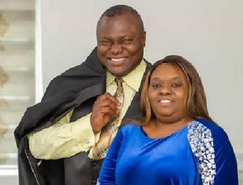 Pastor Oyinmiebi Bribena and his wife, Beatrice