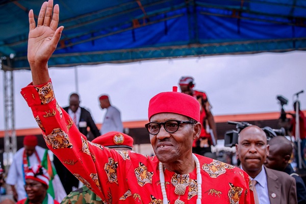 video of buhari visit to imo state