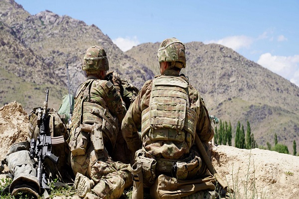 afghanistan u.s. soldiers display GettyImages 1150409776