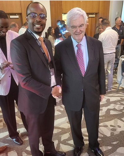 Uzochukwu has met Newt Gingrich
