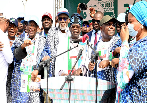 Tinubu: vote for me, secure Nigeria’s future | The Nation Newspaper