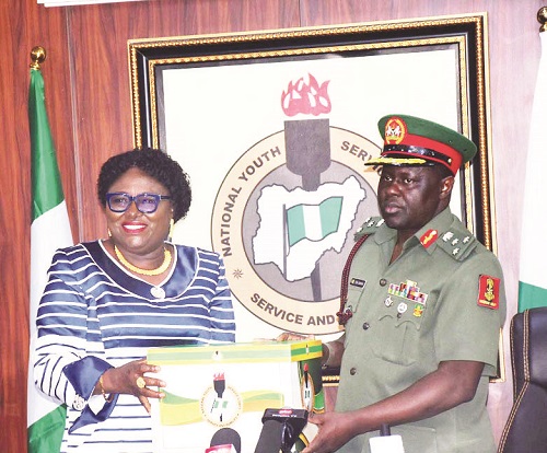 New DG NYSC takes over in Abuja