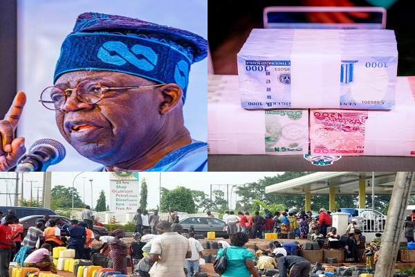 Naira, Fuel Scarcity Crisis Will Soon Be Over, Tinubu Assures | The ...