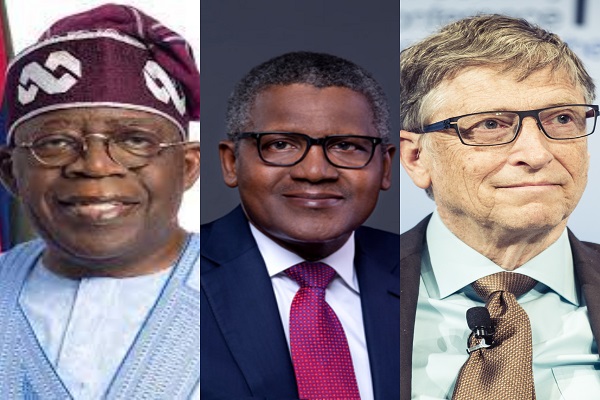 Bill Gate and Dangote meet President Tinubu in Abuja (video)